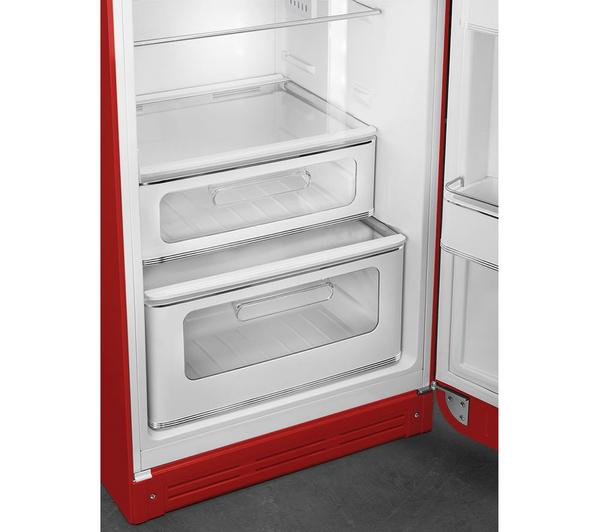 SMEG FAB30RRD5UK Red Fridge Freezer - Iconic 50s style