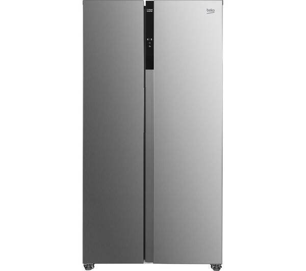 BEKO ASL1532PX American Fridge Freezer – Frost Free