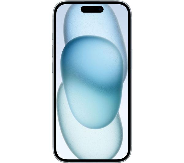 APPLE iPhone 15 256GB Blue, front view