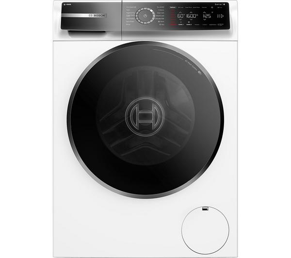 BOSCH Series 8 WGB256A1GB White washing machine with 10kg capacity