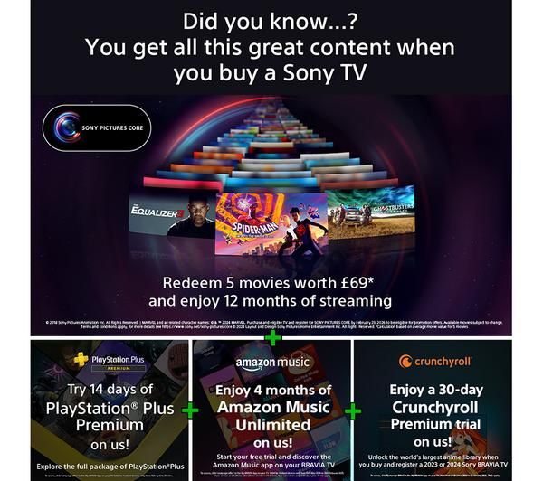 Sony KD-55X85LU 55 inch 4K TV showcasing vibrant colors and deep blacks